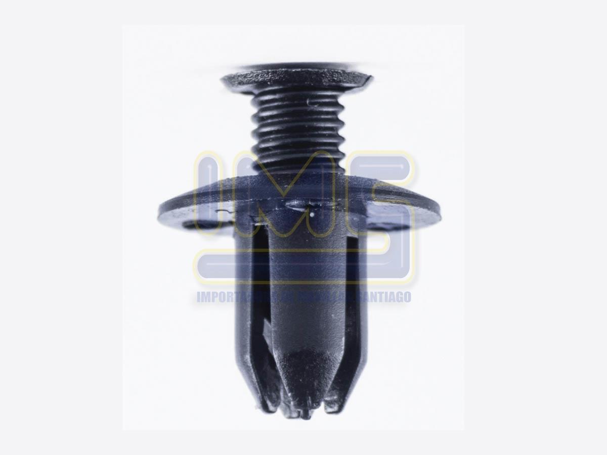 Broche Guardafango Plastico Negro  Con Hilo (compra Minima 25/u) Universal Varios img-1, Importadoraims